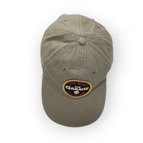 Live Music TheGarage Cleveland Rock&Roll Hall of Fame Dad Cap Canvas Patch - Picture 8 of 9